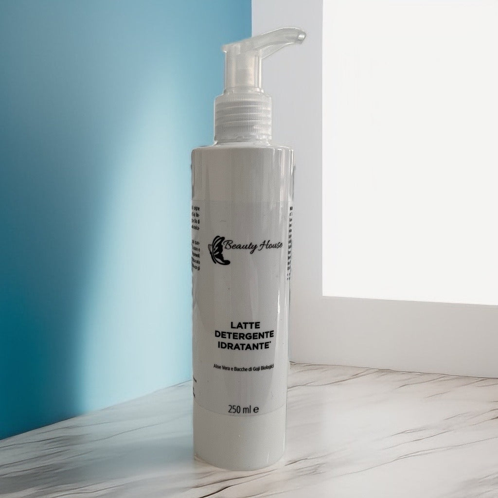 Latte detergente viso