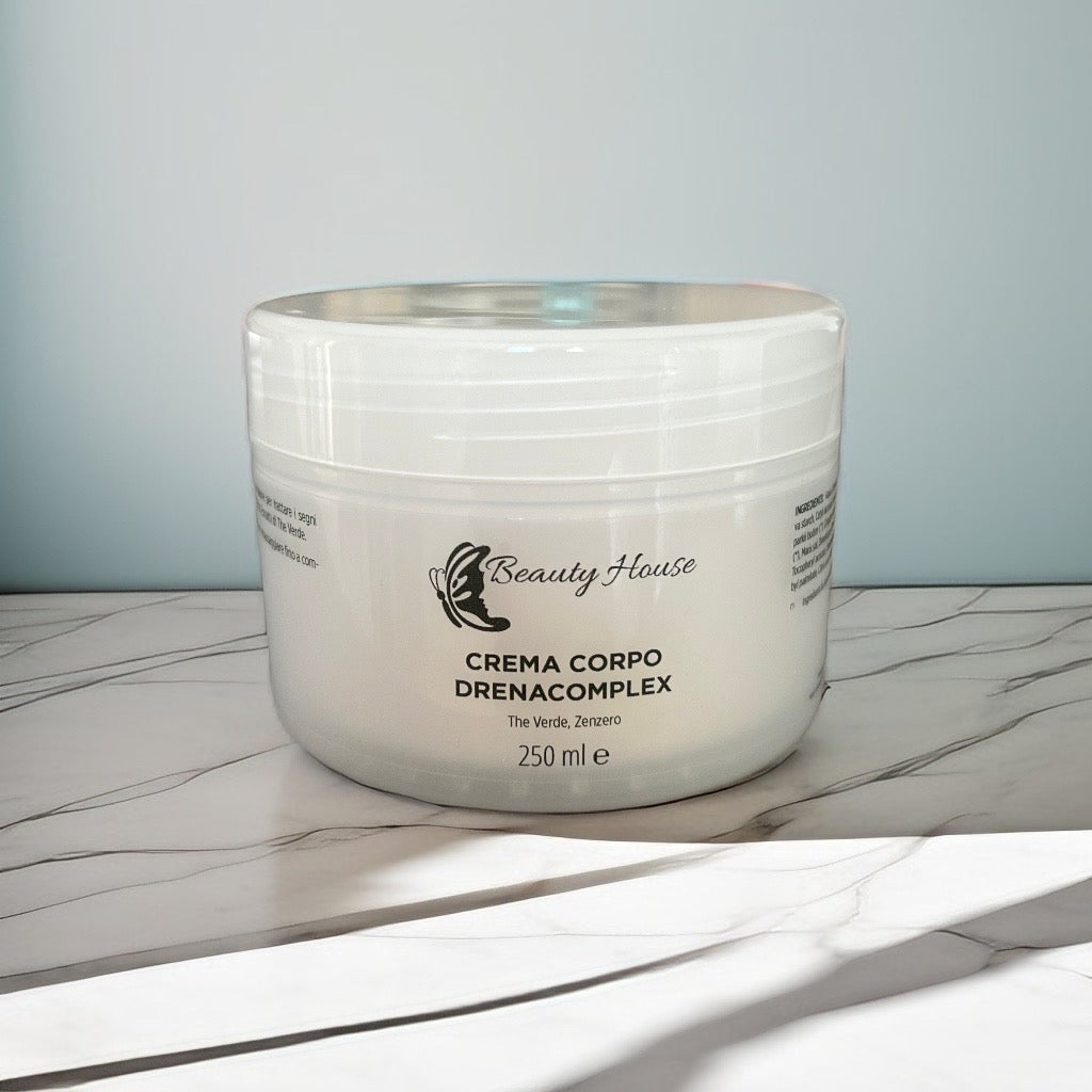 Draining body cream