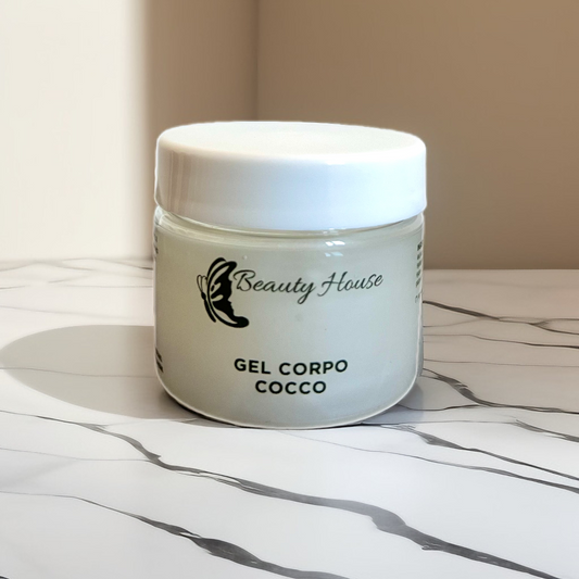 Coconut scented body gel